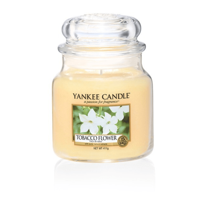 Yankee Candle Tobacco Flower Medium Jar-1